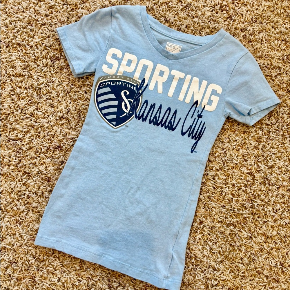 Sporting Kansas City Kids Blue T-Shirt